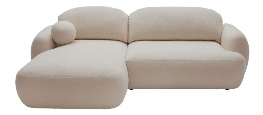 Rohová sedací souprava Monty (světlobéžová)