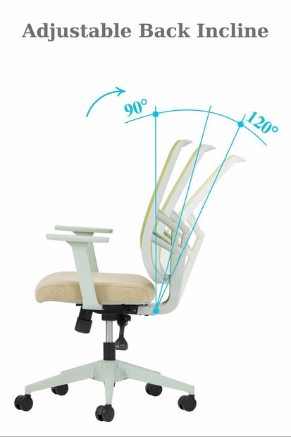 Kancelářská židle Letto (šedá)