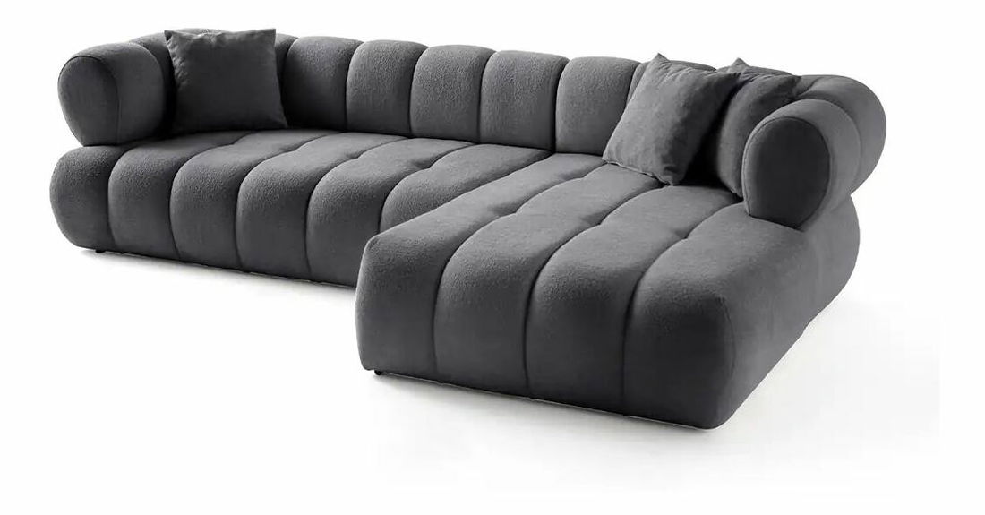 Rohová sedačka Petronel (bílá) (L)