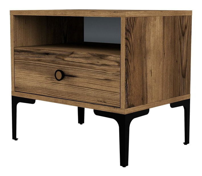 Noční stolek Logan (ořech)