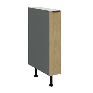 Dolní kuchyňská skříňka Carminia 15 D CARGO BB (dub cremona + antracit)