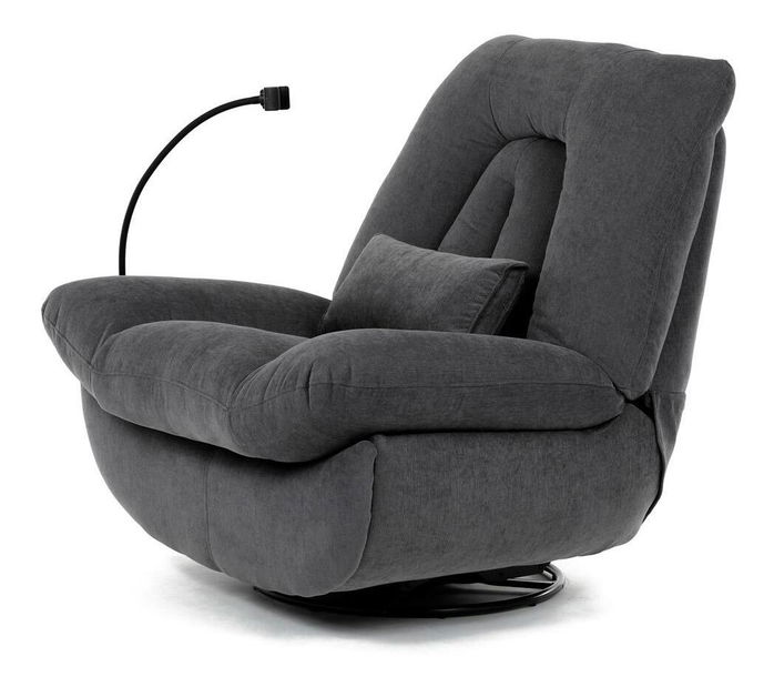 Polohovací křeslo Teniente (šedá)