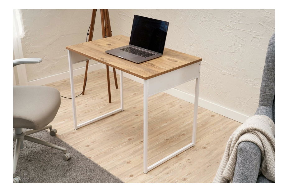 PC stolek Vivio 90 (borovice atlantická + bílá)