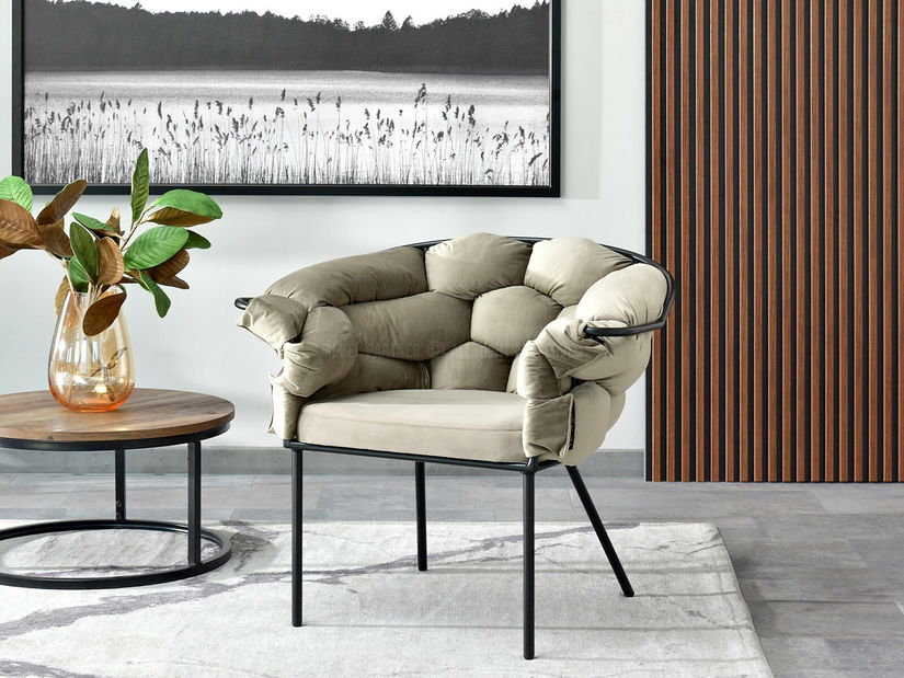 Relaxační křeslo Piplio (černá)