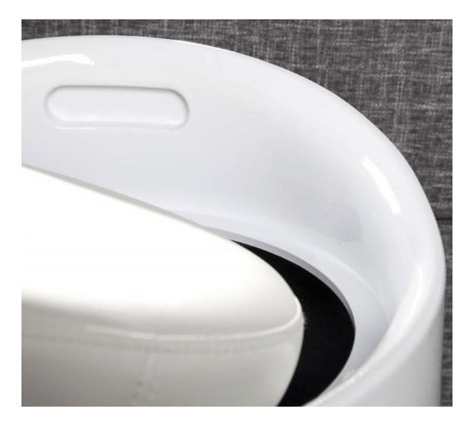 Taburet Dakota (bílá)