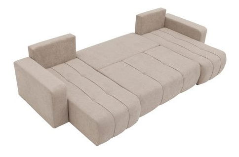 Rohová sedací souprava U Lorew U (bílá)