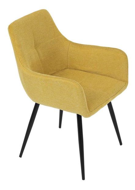 Jídelní židle Deboraluna (žlutá)