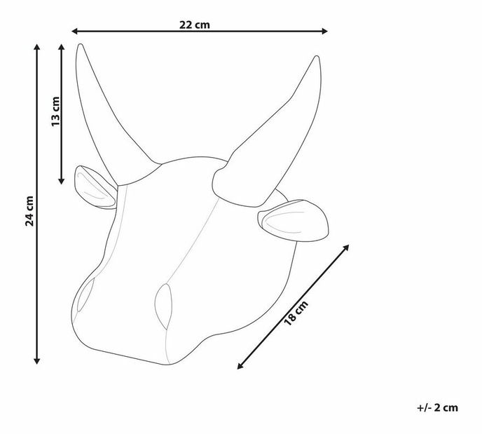 Nástěnná dekorace Galileo (bílá)