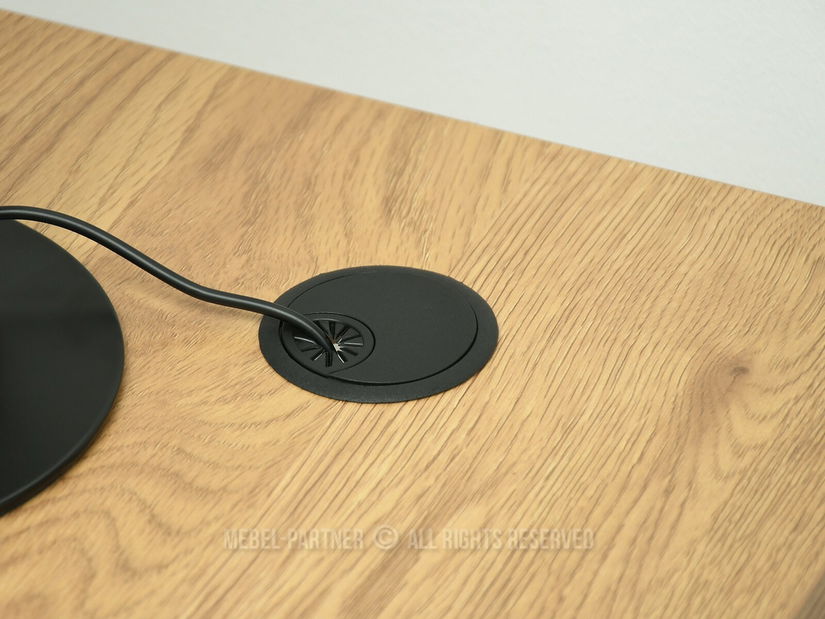 PC stolek Matts C (dub + černá)