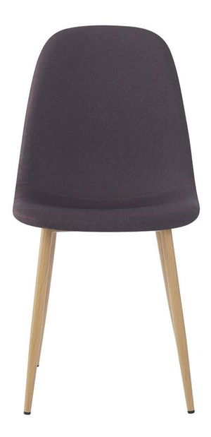 Jídelní židle Laga (tmavě hnědá + buk)