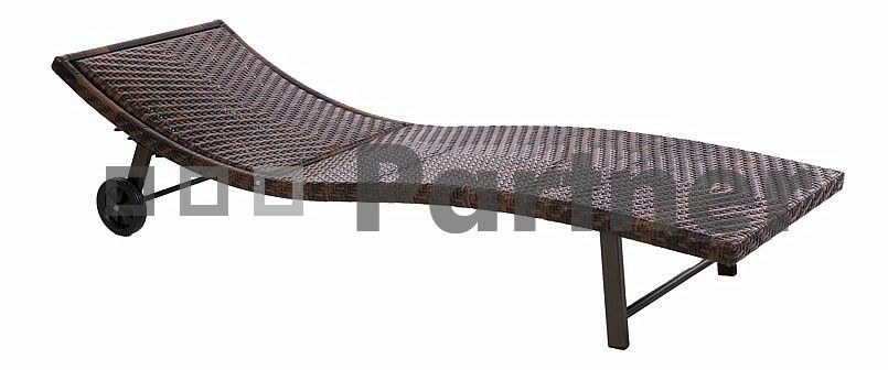 Zahradní lehátko Palermo (um. ratan) *výprodej