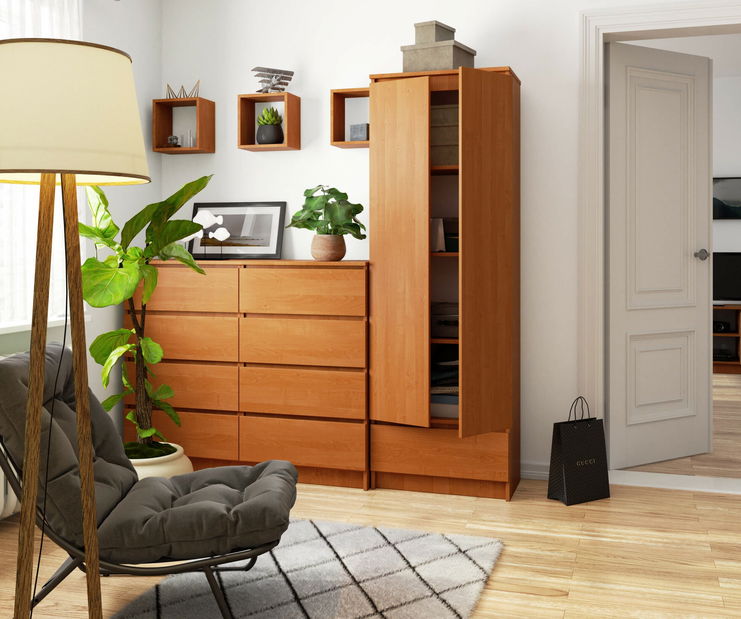 Policová skříň Renzo (olše)