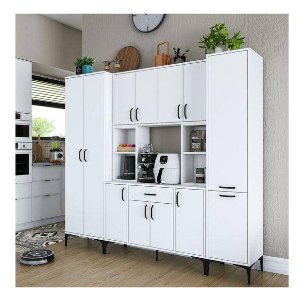 Set 3ks. konferenčních stolků Kutevi 2 (bílá)