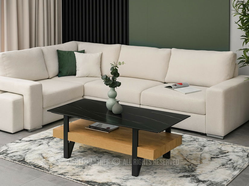 Konferenční stolek Biscuter (černá)