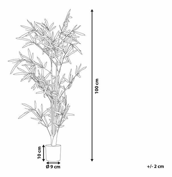 Umělá rostlina 100 cm BAMBU