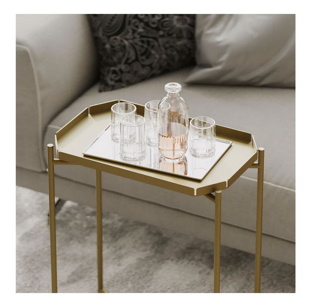 Konferenční stolek Museli 9 (zlatá)