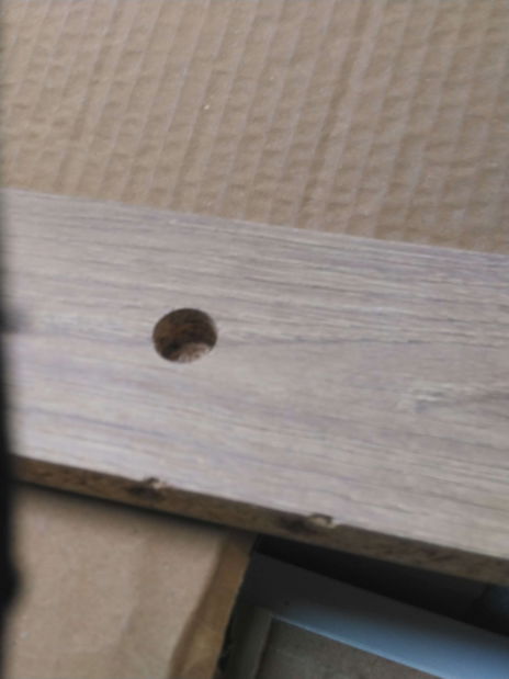 TV stolek/skříňka Damien (bílá + ořech světlý) *bazar