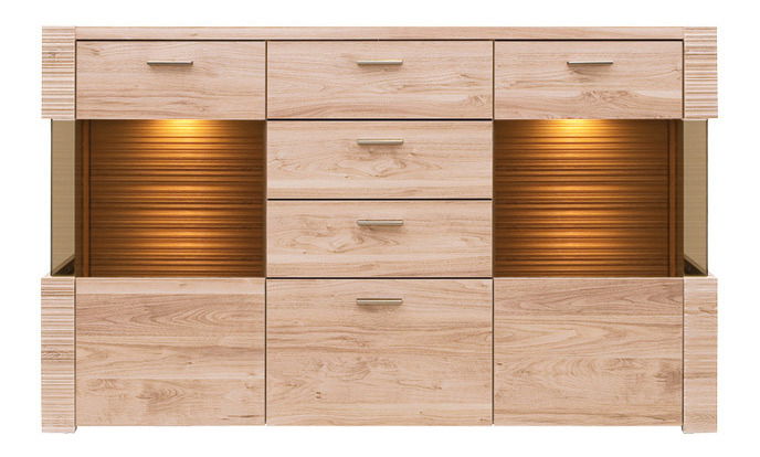 Vitrína BRW Raflo KOM2W4S/10/16