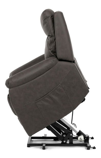 Polohovací křeslo Turbia (hnědá)