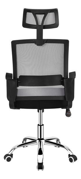 Kancelářská židle Dekan (světle šedá + černá)