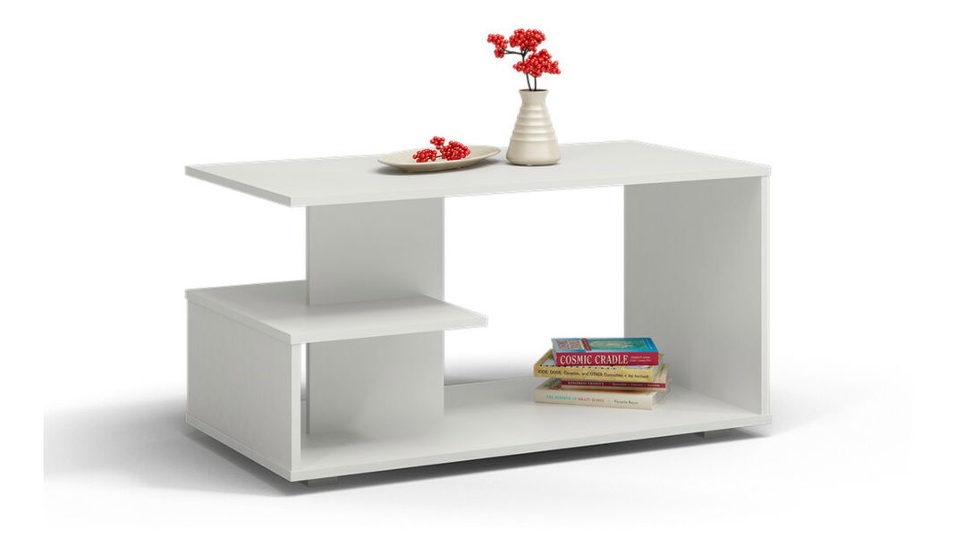 Konferenční stolek Disfruta 1 (bílá)