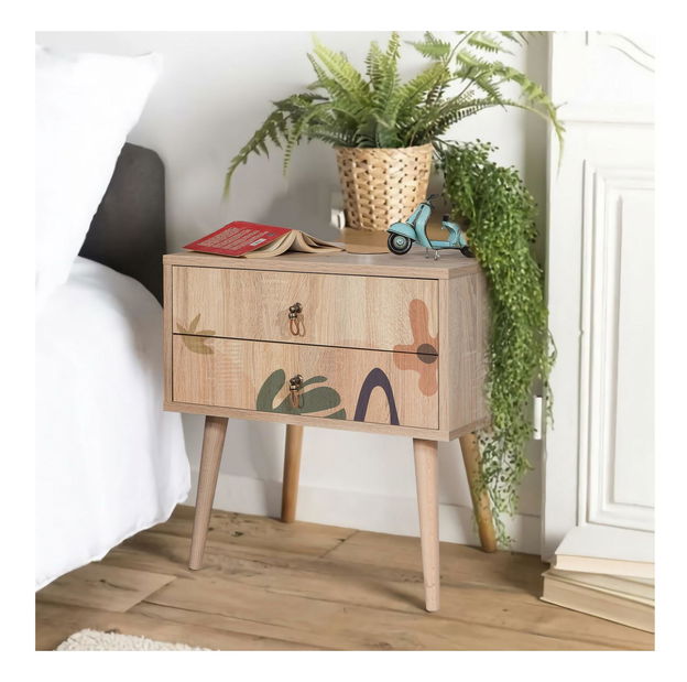 Noční stolek Sopatu 13 (vícebarevné)