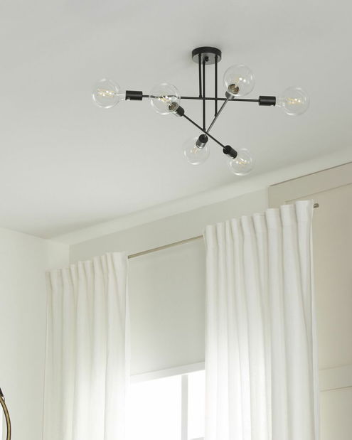 Stropní svítidlo Kidza (černá)