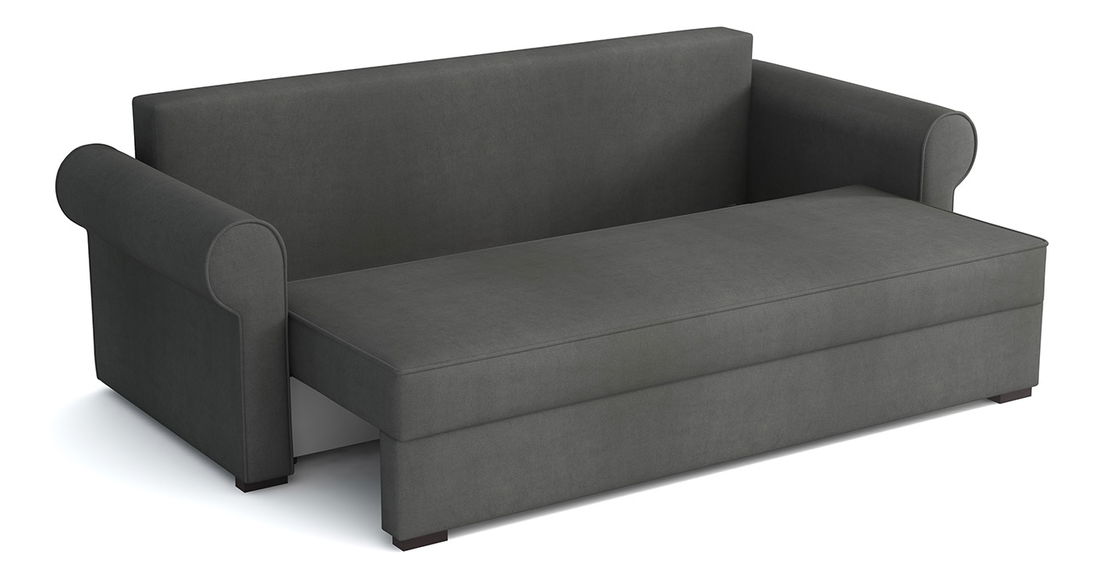 Rozkládací pohovka Mosuria (béžová) (s úl. prostorem)