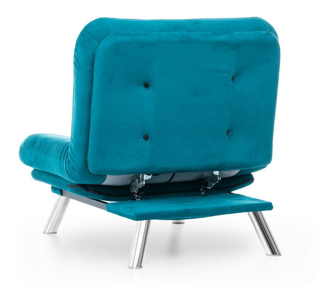 Křeslo Mishike 1 (Petrolejová)