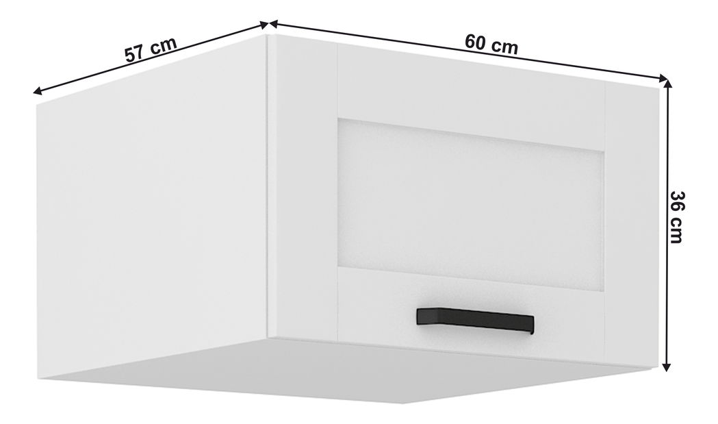 Horní skříňka Lesana 1 (bílá) 60 NAGU-36 1F 