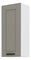Horní kuchyňská skříňka Lucid 40 G 90 1F (claygrey + bílá)