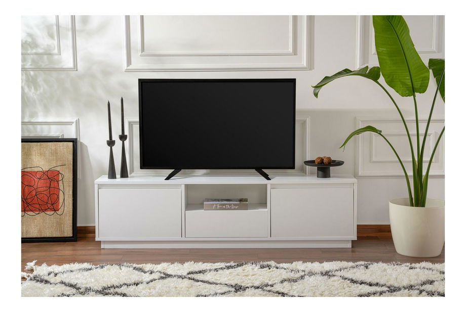 TV skříňka Vangarella (bílá)