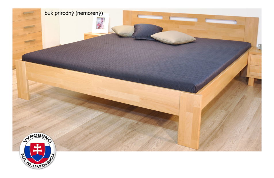 Jednolůžková postel 100 cm Neoma (masiv)