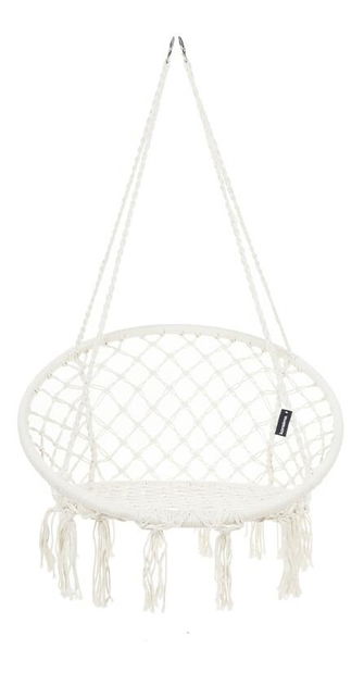 Závěsné houpací křeslo Akimot (béžová)