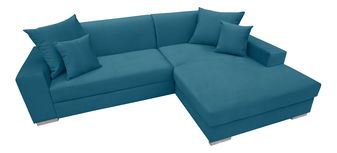 Rohová sedací souprava Montura (tyrkysová) (P)