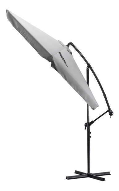 Zahradní slunečník Archivo (světle šedá)