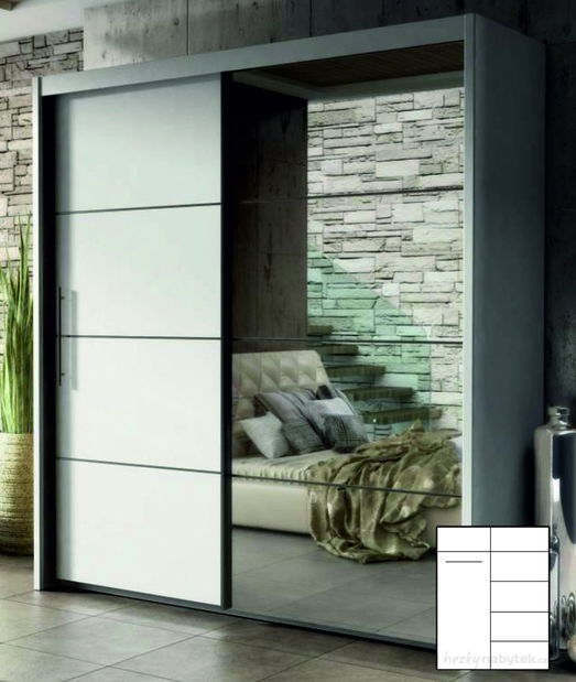 Šatní skříň Inova 2 P4RU4120