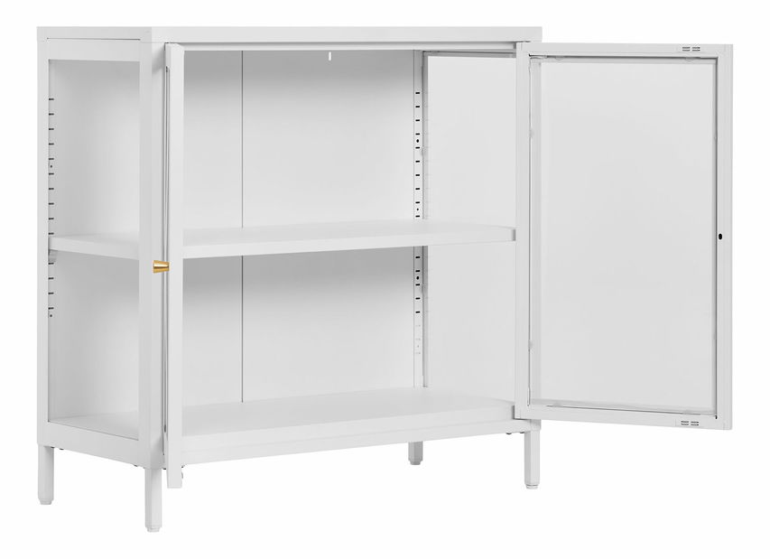 Vitrína Dalmira 2 (bílá)