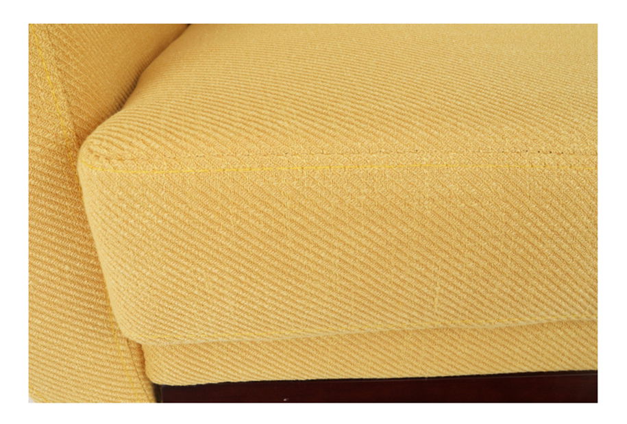 Rozkládací pohovka Alestra (hořčicová)