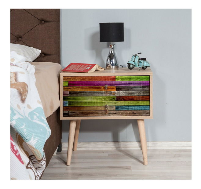 Noční stolek Sopatu 14 (dub sonoma)