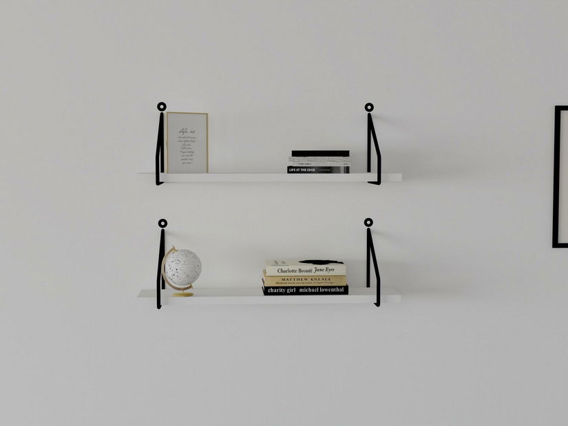 Set 2ks. polic Tubusu (bílá)