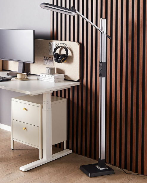 Stojanová lampa Andi (šedá)