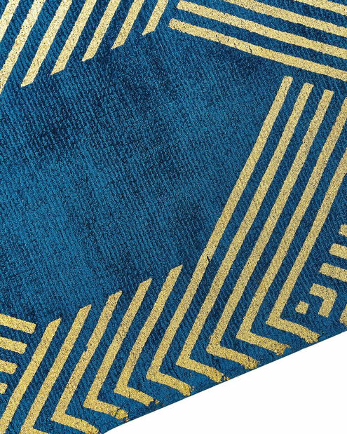 Koberec 160x230 cm VESCE (látka) (modrá)