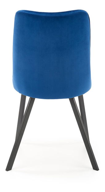 Jídelní židle Krazlard (tmavě modrá)