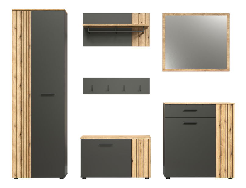 Komoda Esferas 2 (grafit + dub evoke)