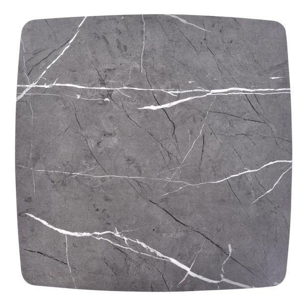 Konferenční stolek Fariola (šedý mramor + černá)