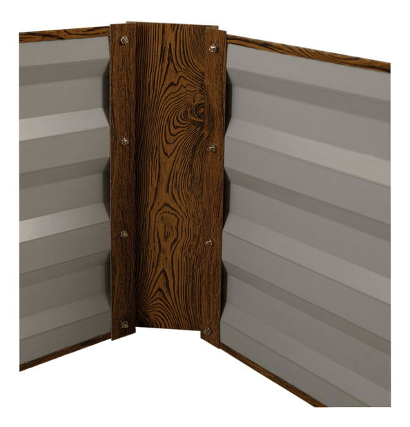 Vyvýšený záhon 2 Naipes (hnědá)