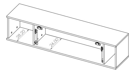 Závěsná skříňka Punta POL (granát)