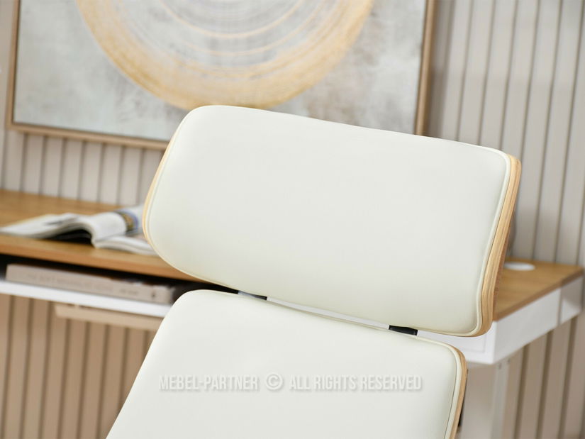 Kancelářské křeslo Lendirnard (krémová)