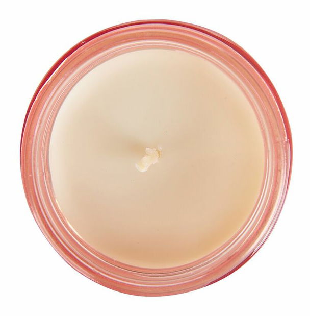 Sada 3 ks vonných svíček růže/hurmikaki/meduňka Baila (růžová)